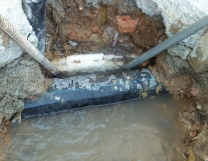 三台测漏水之水管漏水